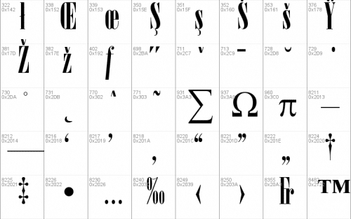 Nirvana Font  5