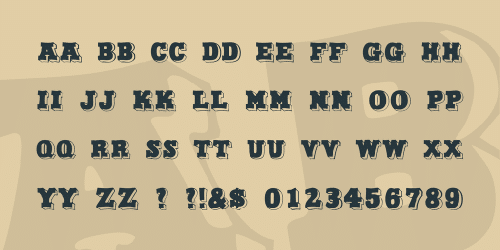 North Face Font 2