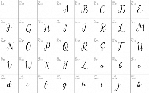 Nurul Script Font 1