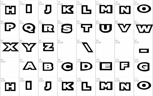Oreos Font 1