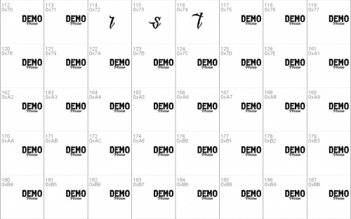 Original Gangsta Font 3