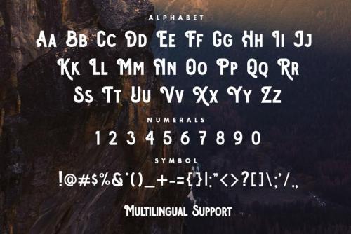 Osgiliath Multistyle Display Font 1