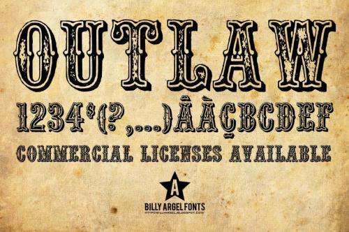 Outlaw Font
