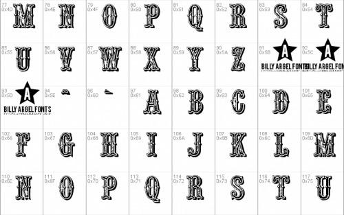 Outlaw Font  2