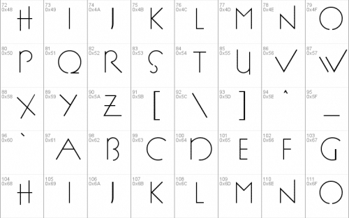 P22 FLLW Exhibition Font