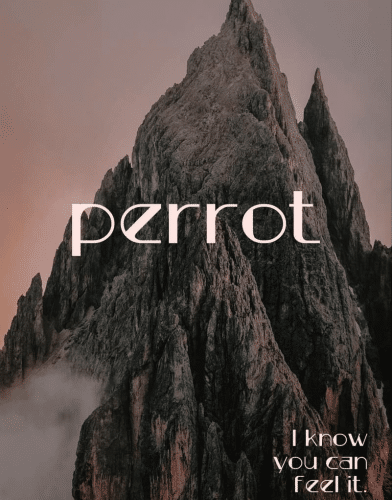 PERROT Display Font 1