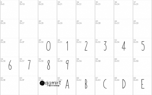 Paper Daisy Font 1