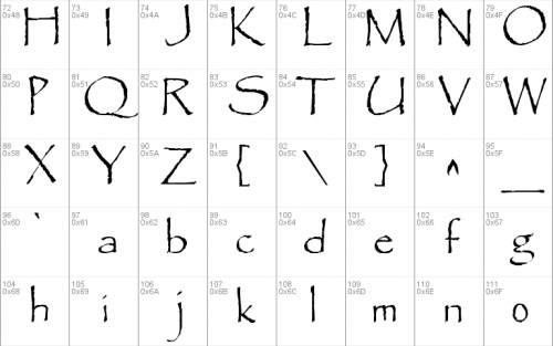 Parchment Font 1