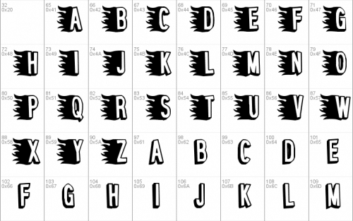 Pepperoni Pizza Font 1