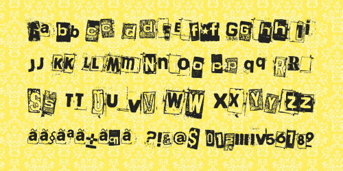 Persona Non Grata Font 3