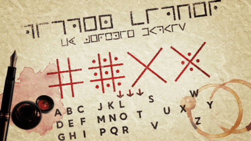 Pigpen Cipher Font