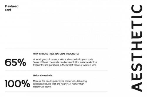 Playhead Serif Font 7