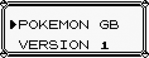 Pokemon Gb Font 2