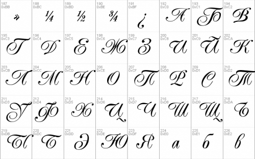 Popularscript Font 3