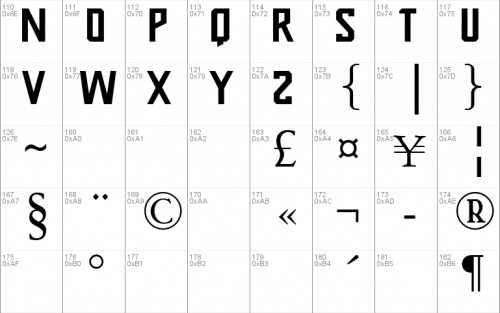 Power Rangers 2019 Font 2