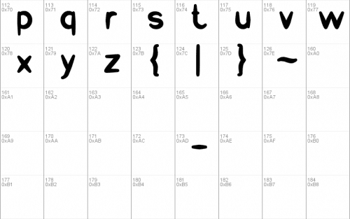 Prehistoric Font 2