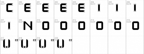 Primitive Font 2