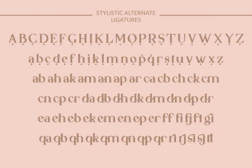 Qaligo Serif Font 13