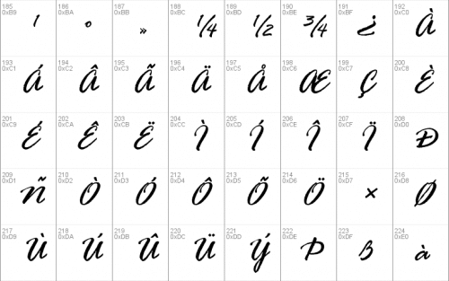 Rage Italic Font 3