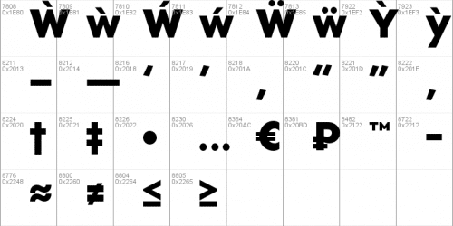 Rain Font 7