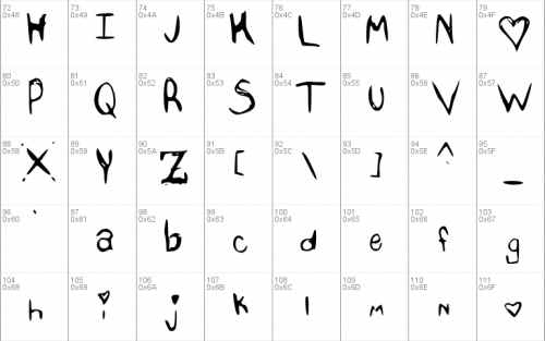Reese's Hand Font 1