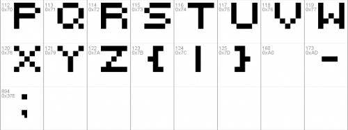 Retro Computer Font 2
