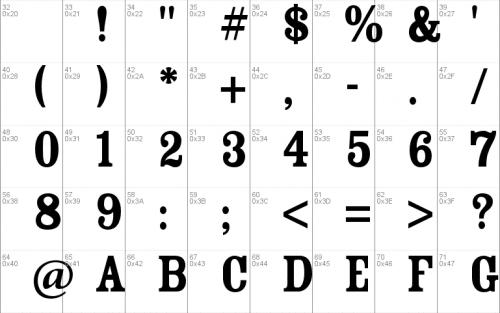 Rosewood Std Font