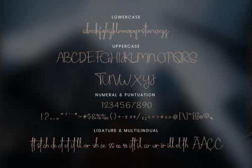 Routhem Handwritten Signature Font 1