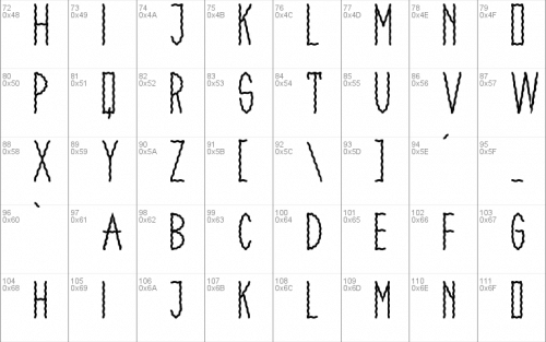 SMOKEY font 2