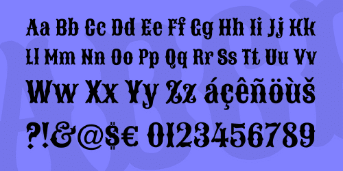 Sancreek Font 2