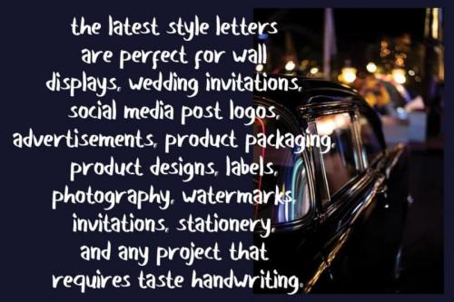 Scratch House Brush Font 2