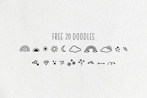 Shine Brighter Script Font Duo 6