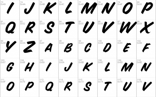 Sign Painter Font 1