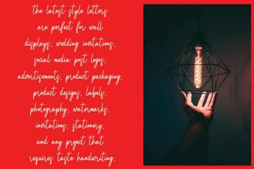 Silhouette Script Font 2