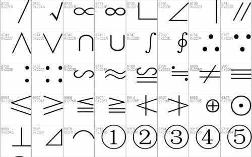 Simsun Font 10