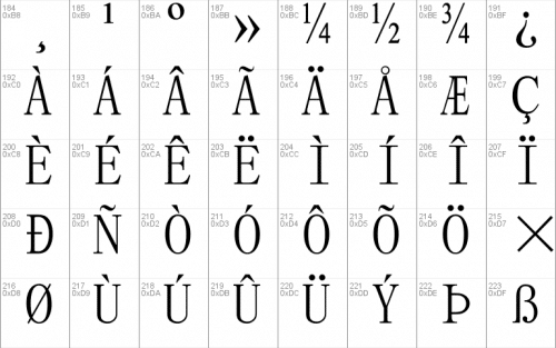 Simsun Font 3