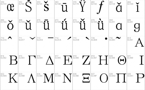 Simsun Font 5