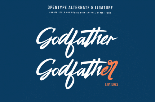 Skyfall – Script Font 1 (1)