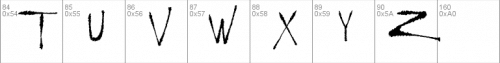 Slasher Font 1