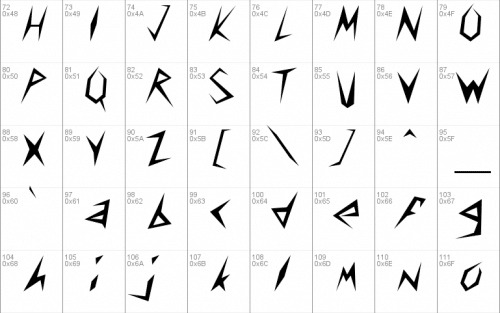 Slasher Font 1 (1)