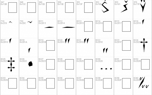 Slasher Font 5