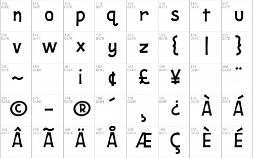 Snoopy Font 4