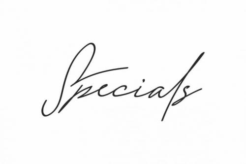 Specials Signature Font