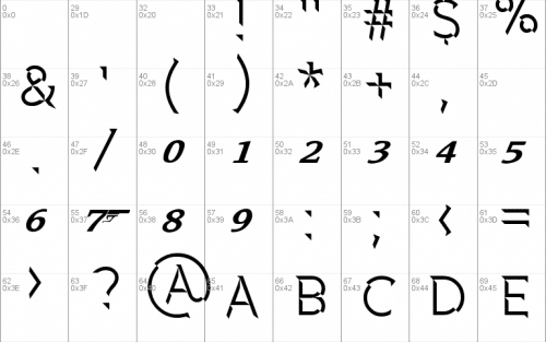 Spectre 007 Font 2