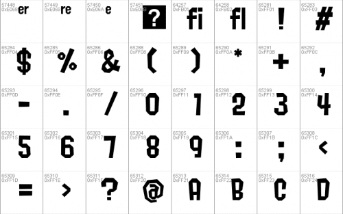 Splatfont 2 Font 100