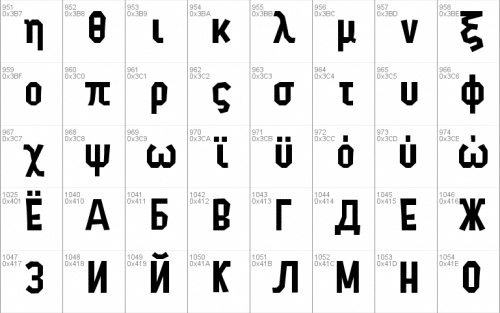 Splatfont 2 Font 11
