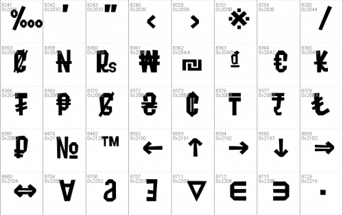 Splatfont 2 Font 16