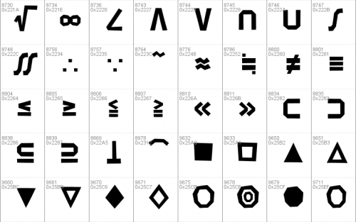 Splatfont 2 Font 17