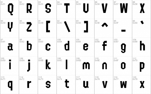 Splatfont 2 Font 3