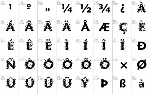 Sprinkles Font 3